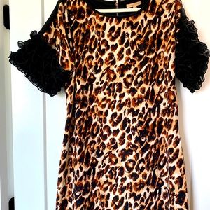 Gibson Latimer leopard dress